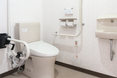 トイレもスタッフが毎日清掃しておりますので清潔です